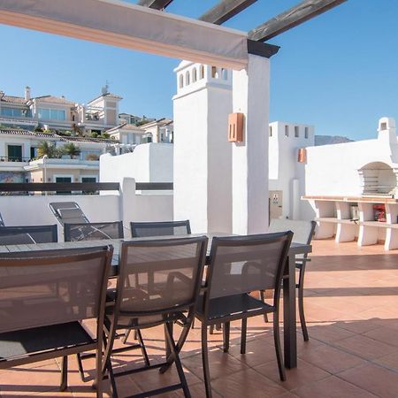 Apartamento 2186-Luxury Sea View Penthouse In Casares Costa Exterior foto