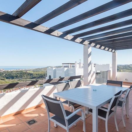 Apartamento 2186-Luxury Sea View Penthouse In Casares Costa Exterior foto