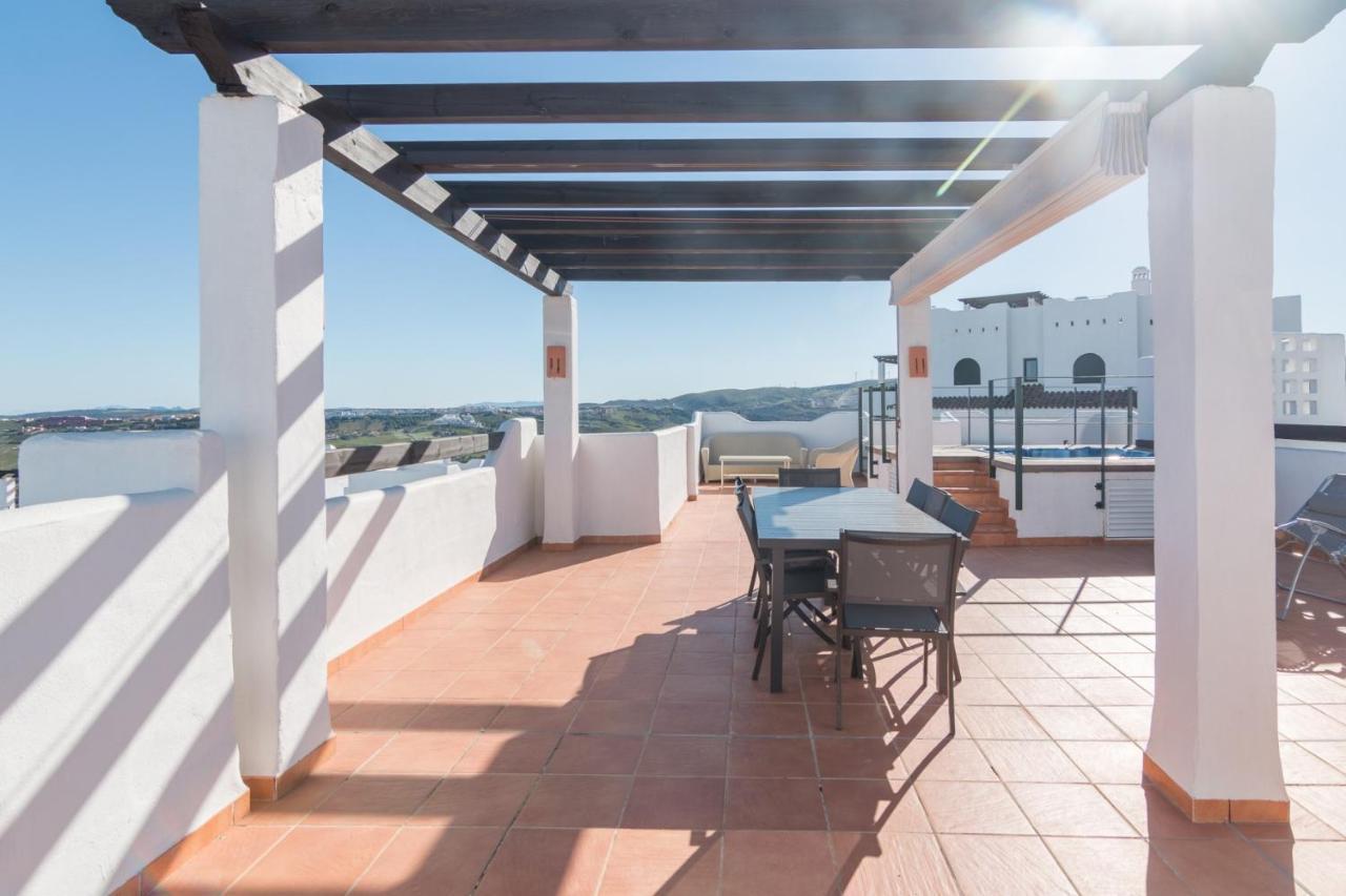 Apartamento 2186-Luxury Sea View Penthouse In Casares Costa Exterior foto