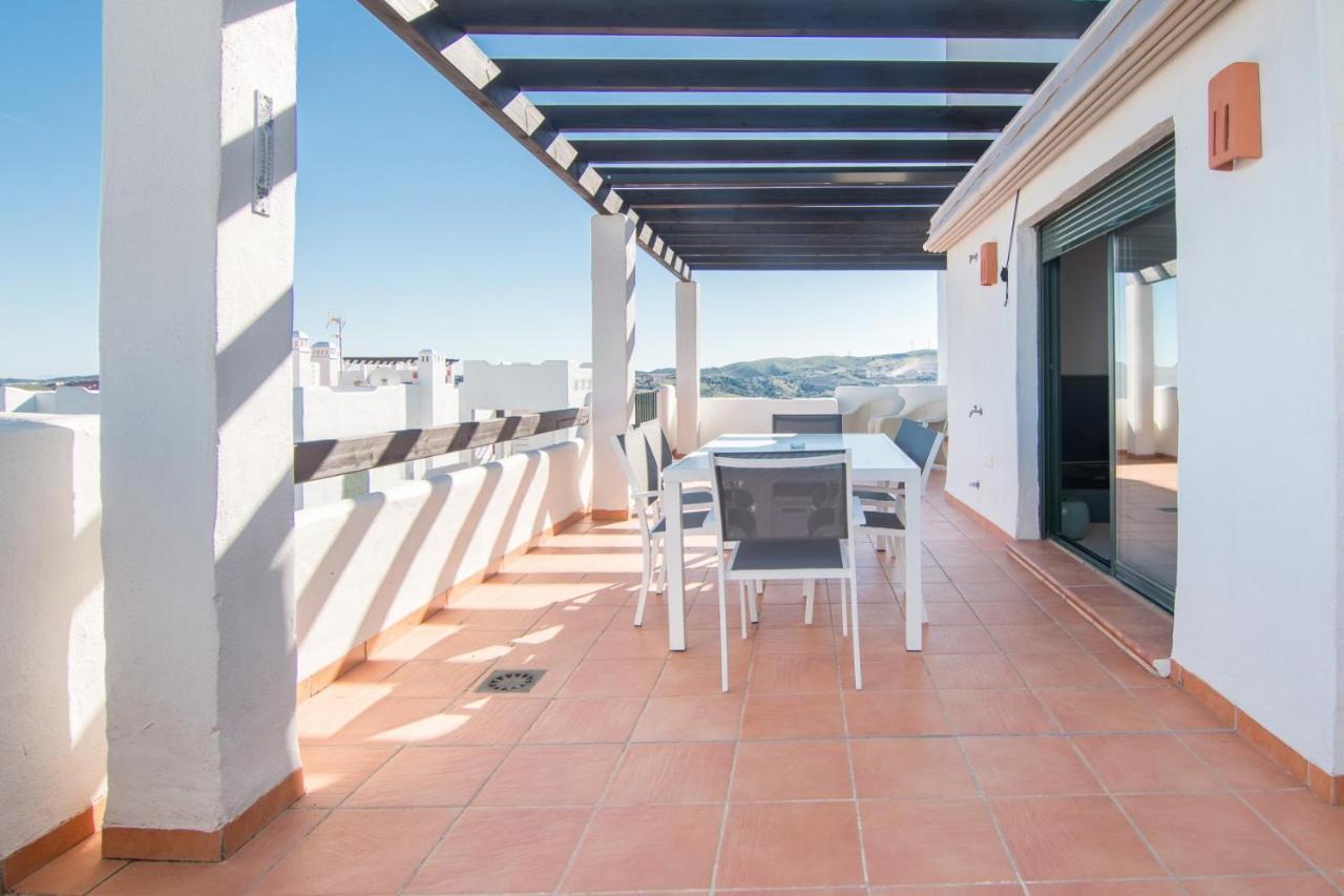 Apartamento 2186-Luxury Sea View Penthouse In Casares Costa Exterior foto