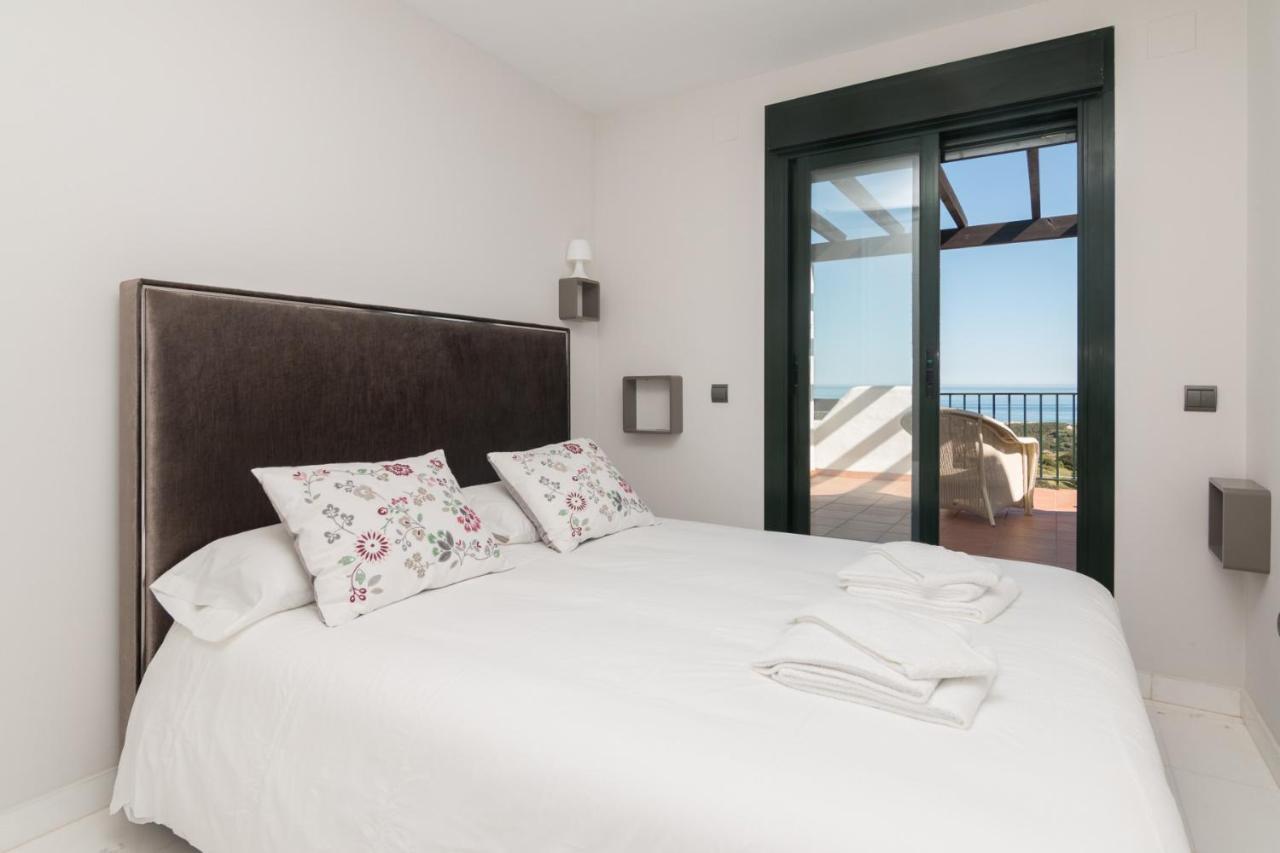 Apartamento 2186-Luxury Sea View Penthouse In Casares Costa Exterior foto